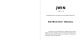 Jwin JX-MP121FM Instruction Manual