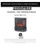 Frigidaire CMSF-1/0310 Important Instructions & Operating Manual