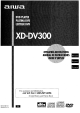 Aiwa XD-DV300 Operating Instructions Manual