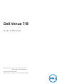 Dell Venue 7 User Manual