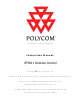 Polycom EFIR11 Instruction Manual