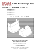 Kobe CH0348SQB Installation Instructions And Operation Manual