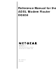 Netgear DG834 Reference Manual