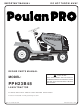 Poulan Pro PPH23B48 Parts Manual