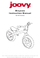 Joovy Bicycoo Instruction Manual