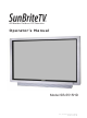 SunBriteTV SB-5515HD Operator's Manual