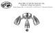 Hampton Bay Home Depot SKU 110348 Instruction Manual