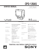 Sony TRINITRON CPD-120AS Service Manual