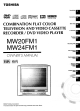Toshiba MW20FM1 Owner's Manual