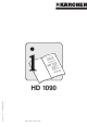 Kärcher HD 1090 Safety Instructions