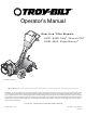 Troy-Bilt 643C Tuffy Operator's Manual