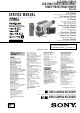 Sony CCD-TR317 Service Manual