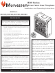 Monessen Hearth BDV300 Installation And Operating Instructions Manual