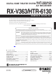 Yamaha RX-V363 Service Manual