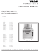 Vulcan-Hart GH30 Installation & Operation Manual