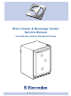 Electrolux Wine Cooler & Beverage Center Service Manual