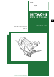 Hitachi CD 7 Technical Data And Service Manual