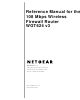 Netgear WGT624 v3 Reference Manual
