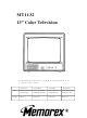 Memorex MT1132 Service Manual