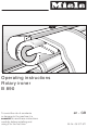 Miele B 890 Operating Instructions Manual