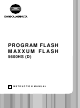 Konica Minolta MAXXUM FLASH 5600HS (D) Instruction Manual