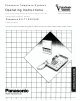 Panasonic KX-T123230D Operating Instructions Manual