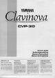 Yamaha Clavinova CVP-30 Owner's Manual