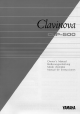 Yamaha Clavinova CLP-500 Owner's Manual