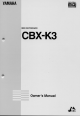 Yamaha CBX-K3 Owner's Manual