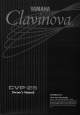 Yamaha Clavinova CVP-25 Owner's Manual