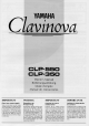 Yamaha Clavinova CLP-550 Owner's Manual
