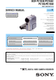 Sony DCR-PC103E Service Manual