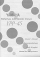 Yamaha YPP-45 Owner's Manual