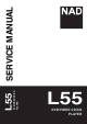 NAD L55 Service Manual