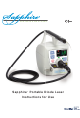 Den-Mat Portable Diode Laser Instructions For Use Manual