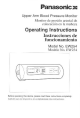 Panasonic EW254 Operating Instructions Manual