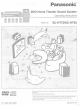 Panasonic SC-HT70 Operating Instructions Manual