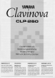 Yamaha Clavinova CLP-260 Owner's Manual