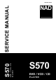 NAD S570 Service Manual