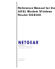 Netgear DG834G Reference Manual