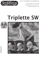 Peg-Perego Triplette SW Instructions For Use Manual