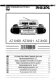 Philips AZ 8490 Operating Instructions Manual