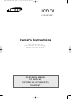 Samsung LW32A33W Owner's Instructions Manual