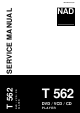 NAD T 562 Service Manual