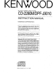 KENWOOD CD-2280M Instruction Manual