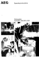 AEG Favorit 250 Operating Instructions Manual