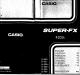 CASIO fx-100D User Manual