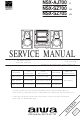 Aiwa NSX-AJ700 Service Manual