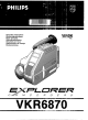Philips Explorer VKR6870 Operating Instructions Manual