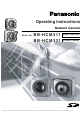 Panasonic BB-HCM311 Operating Instructions Manual